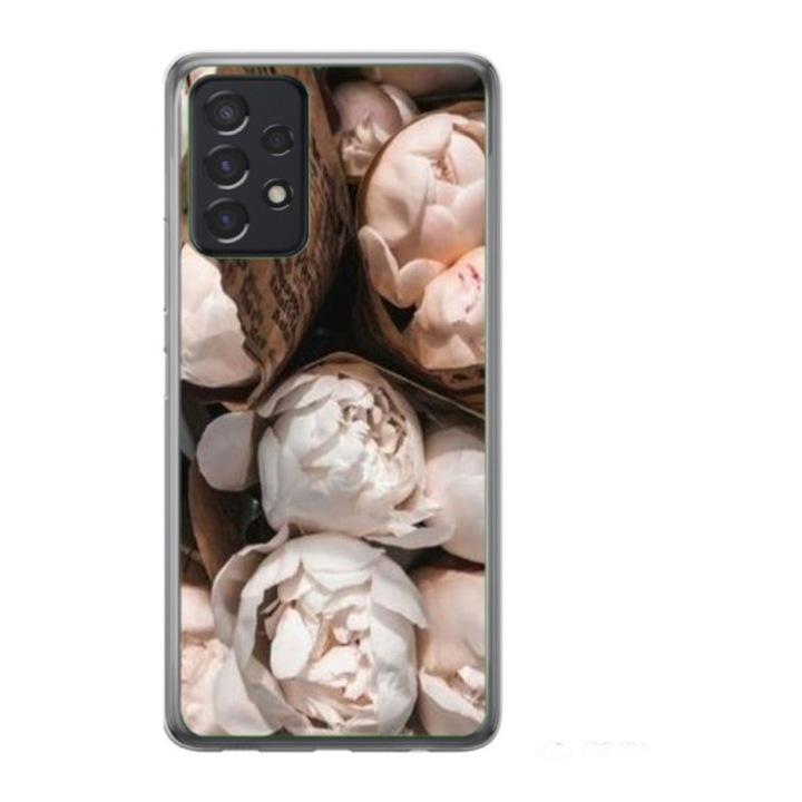 Husa personalizata pentru Samsung Galaxy A72, model Flowers #6, S1D1M0139, TSS