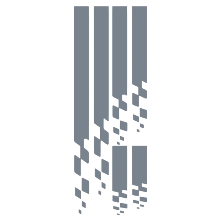 Set 3 Stickere Dungi pentru capota, plafon si portbagaj, gri