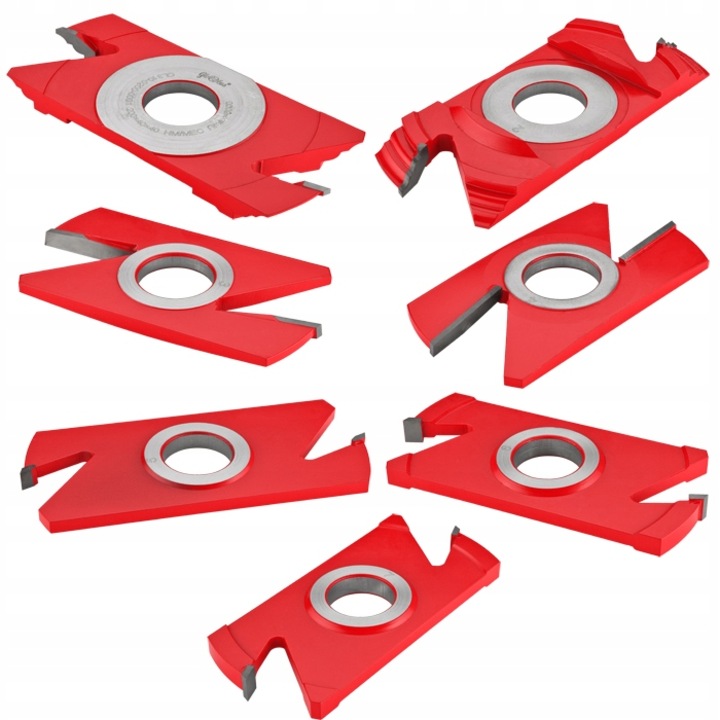 Set freze pentru usi, GLOBUS, 200 x 40mm, Rosu