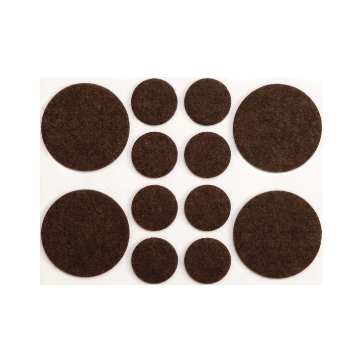 Set 20 picioare protectie din pluta pentru mobila Vorel