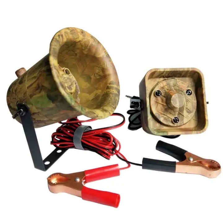 Set Chematoare electronica MP3 50w + difuzor suplimentar pentru prepelita rata gasca vulpe sacal Nava®