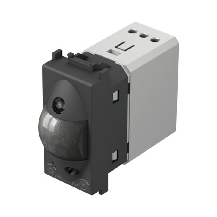 Kapcsoló mozgásérzékelővel 110° Tem, fekete