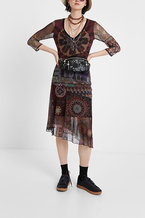 Rochie Desigual Roseville, Multicolor