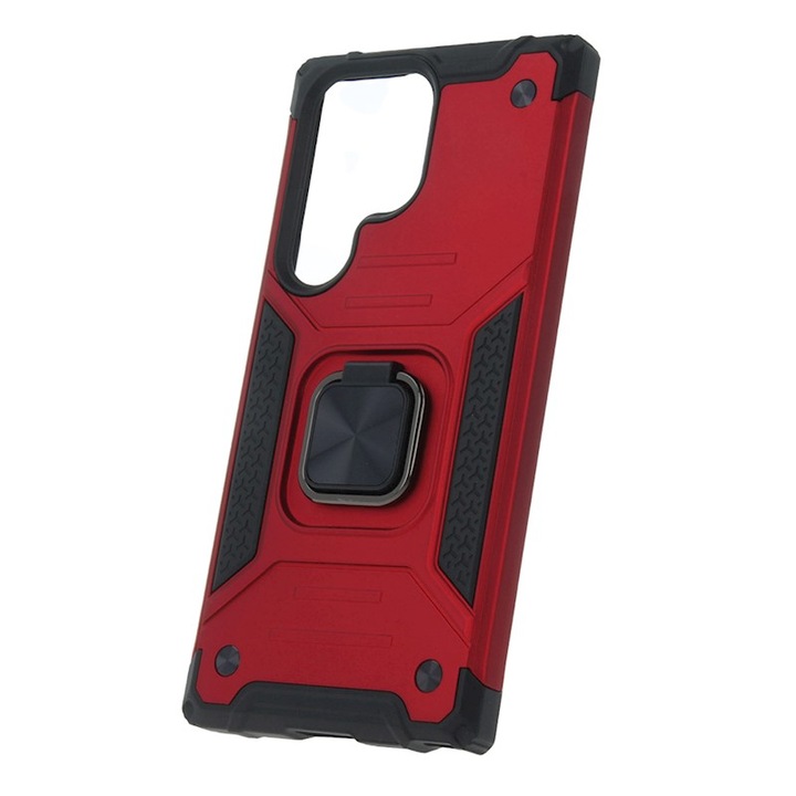 Защитен калъф Defender Nitro case съвместим с Samsung Galaxy S23 Ultra, червен