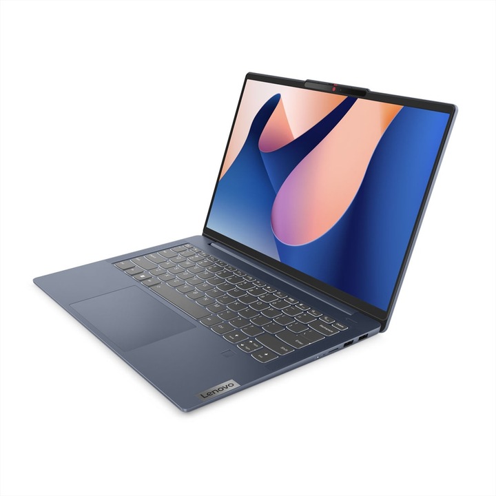 Laptop Lenovo IdeaPad Slim 5 14IAH8 cu procesor Intel Core i5-12450H, 14" WUXGA, 16GB DDR5, 1TB SSD M.2 NVMe, Windows 11 Pro, Abyss Blue