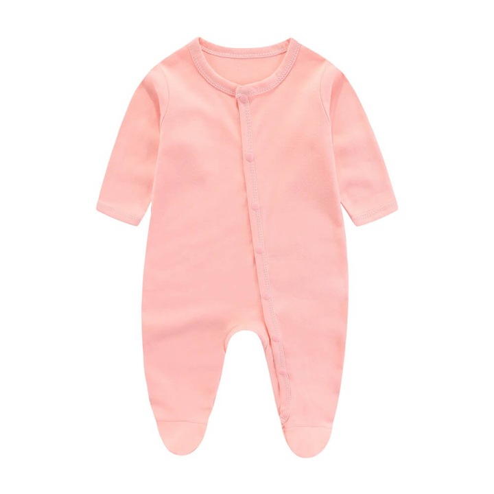 Bumabc SOFT-ból készült babaoverall, Rózsaszín