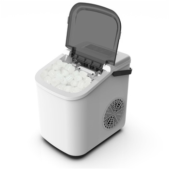 Masina de facut cuburi de gheata Star-Light IMV6-10W, Capacitate 10Kg/24h, Doua dimensiuni pentru cuburi, Rezervor apa 1.1 l, Alb