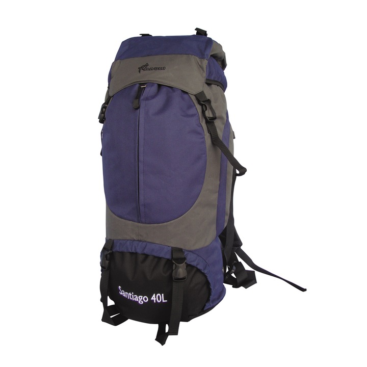 Rucsac, Maori, 40 l, Albastru/Gri