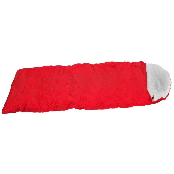 Sac de dormit, Campus, 220 x 75 cm, Rosu