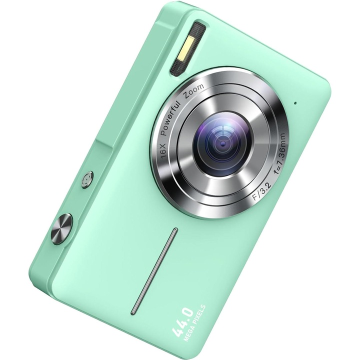 Цифров фотоапарат, oein®, 16X цифрово увеличение, 2,4", зелен