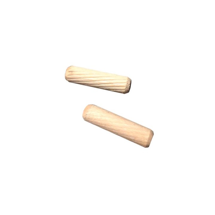 Set 10 bucati cepi lemn mesteacan 8x35 mm