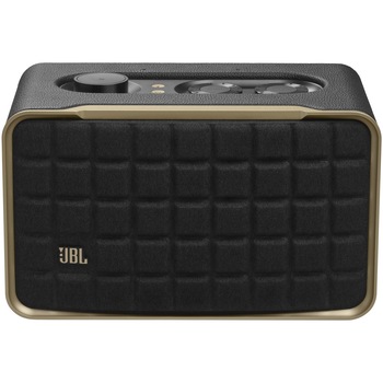 Sistem audio JBL Authentics 200, Wi-Fi, Bluetooth, Retro Design, Negru