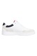 Tommy Hilfiger, Bőr és nyersbőr sneaker, Fehér, 44