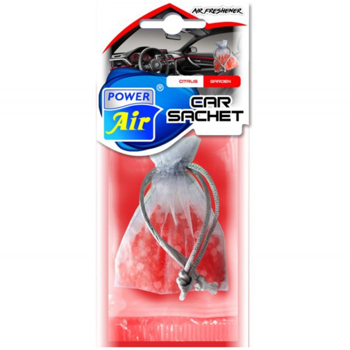 Odorizant auto saculet Car Sachet Citrus Garden Power Air