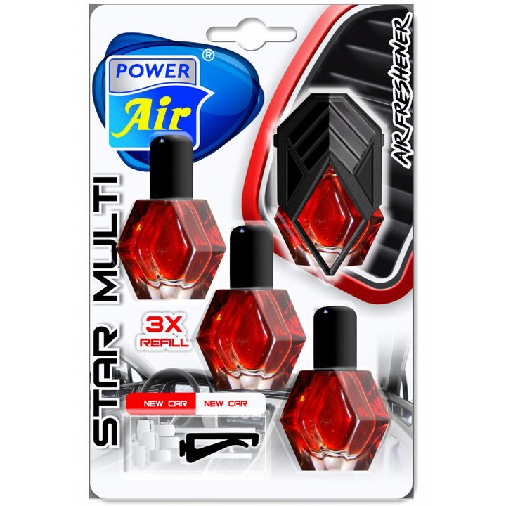 Odorizant auto gura ventilare lichid Star Multi New Car Power Air