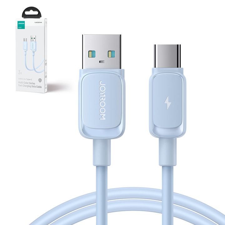 Cablu Joyroom, USB - Usb C, 3A, 1.2M, Albastru