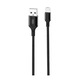 Kábel USB-Micro USB XO NB143, 1m (fekete)
