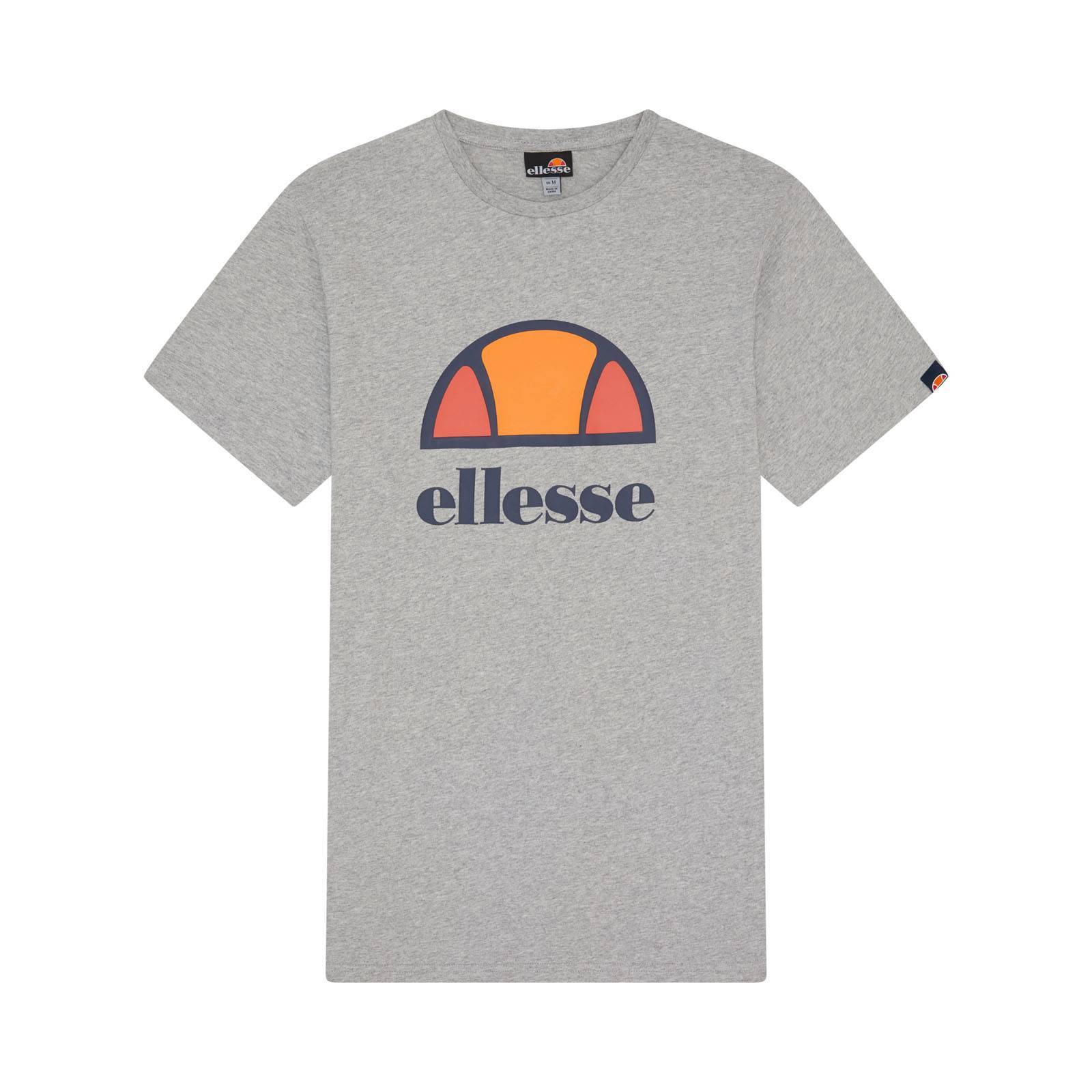 ELLESSE, Tricou de bumbac cu logo Dyne, Gri, M