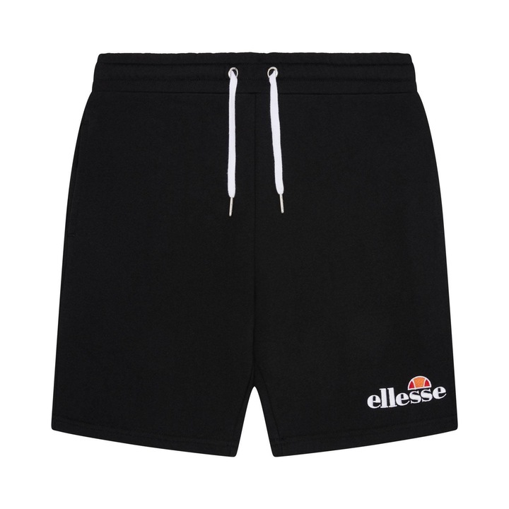 ELLESSE, Домашен къс панталон Silvan с джобове встрани, Черен
