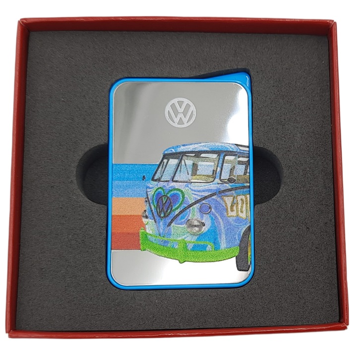 Bricheta pe gaz, Metal, 6x3.8x1cm, Multicolor