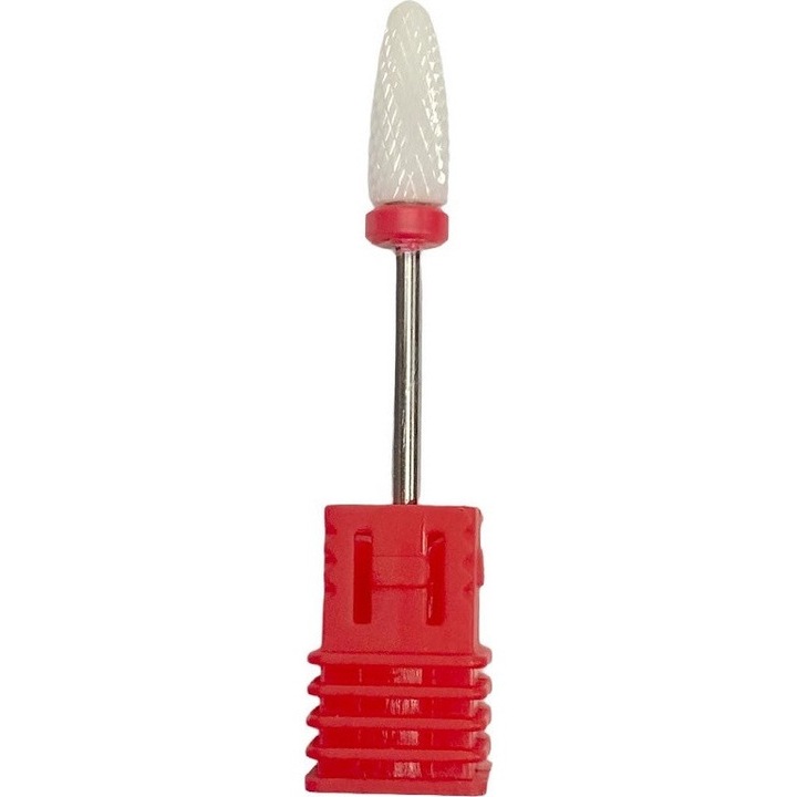 Capat freza ceramic, M3/32, Rosu/Alb