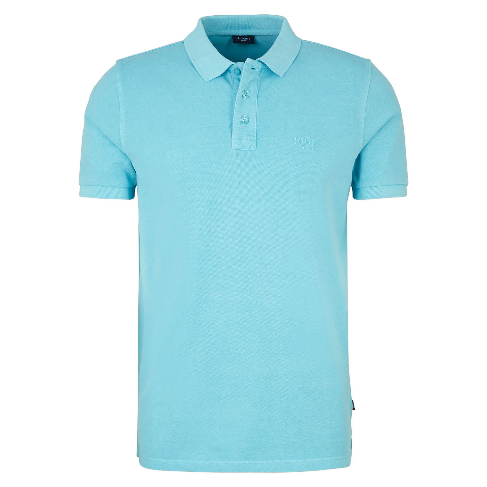 JOOP! Jeans, Tricou polo regular fit de bumbac Ambrosio, Turcoaz, M