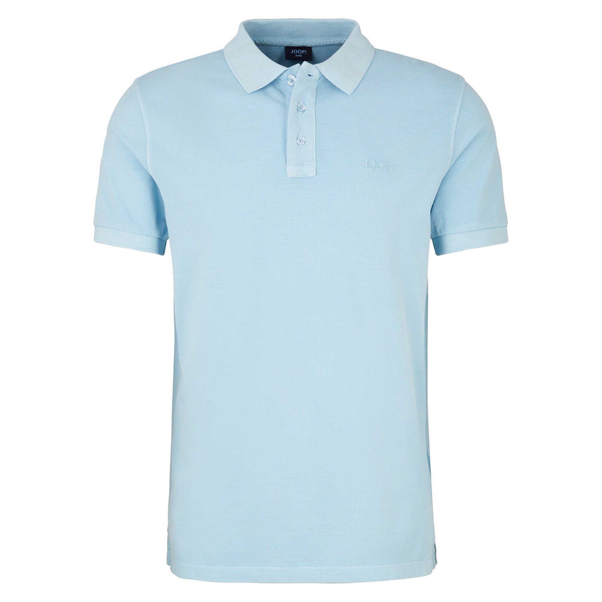JOOP! Jeans, Tricou polo regular fit de bumbac Ambrosio, Albastru glaciar, M