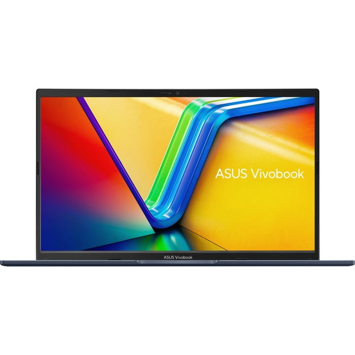Лаптоп ASUS Vivobook 15 M1502YA-BQ325 с AMD Ryzen 5 7430U (2.3/4.3GHz, 16M), 16 GB, 1TB M.2 NVMe SSD, AMD Radeon RX Vega 8, Free DOS, Тъмносин