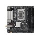 Дънна платка ASRock B760M-ITX/D4 WiFi - Motherboard - mini ITX - LGA1700 Socket - B760 Chipset - USB 3.2 Gen 1, USB-C 3.2 Gen 2x2 - Bluetooth, Gigabit LAN, Wi-Fi - onboard graphics (CPU required) - HD Audio (8-channel) B760M-ITX/D4WIFI