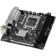 Дънна платка ASRock B760M-ITX/D4 WiFi - Motherboard - mini ITX - LGA1700 Socket - B760 Chipset - USB 3.2 Gen 1, USB-C 3.2 Gen 2x2 - Bluetooth, Gigabit LAN, Wi-Fi - onboard graphics (CPU required) - HD Audio (8-channel) B760M-ITX/D4WIFI