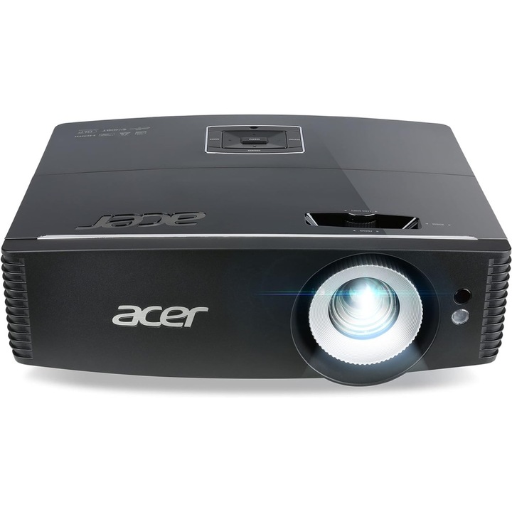 Видеопроектор Acer Projector P6505, DLP, 1080p(1920x1080), 5500 ANSI Lm, 20 000:1, HDMI, 1.6 Optical zoom, Stereo mini jack x 1, DC out(5V/1A USB Type A), USB (Mini-B) x 1, RS232, RJ45, 2 x10W Speaker, Carrying case, Black MR.JUL11.001
