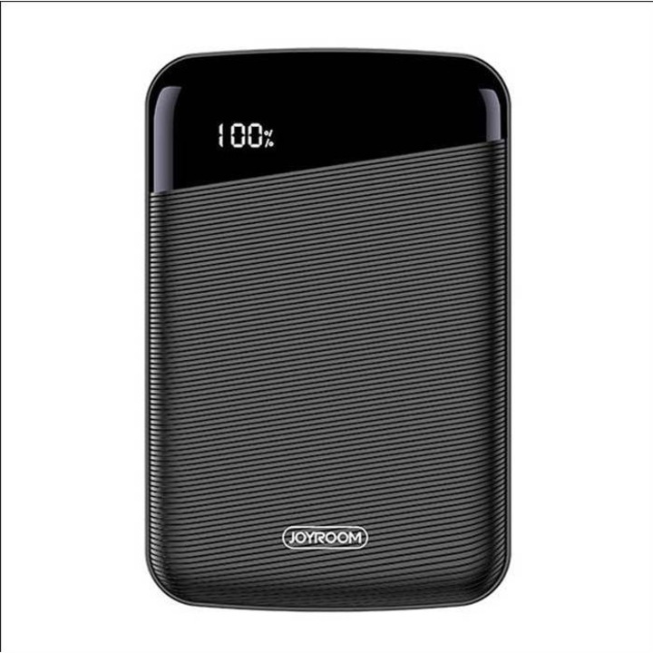 Joyroom D-M195 Elegant Mini 10000 mAh Powerbank - Fekete