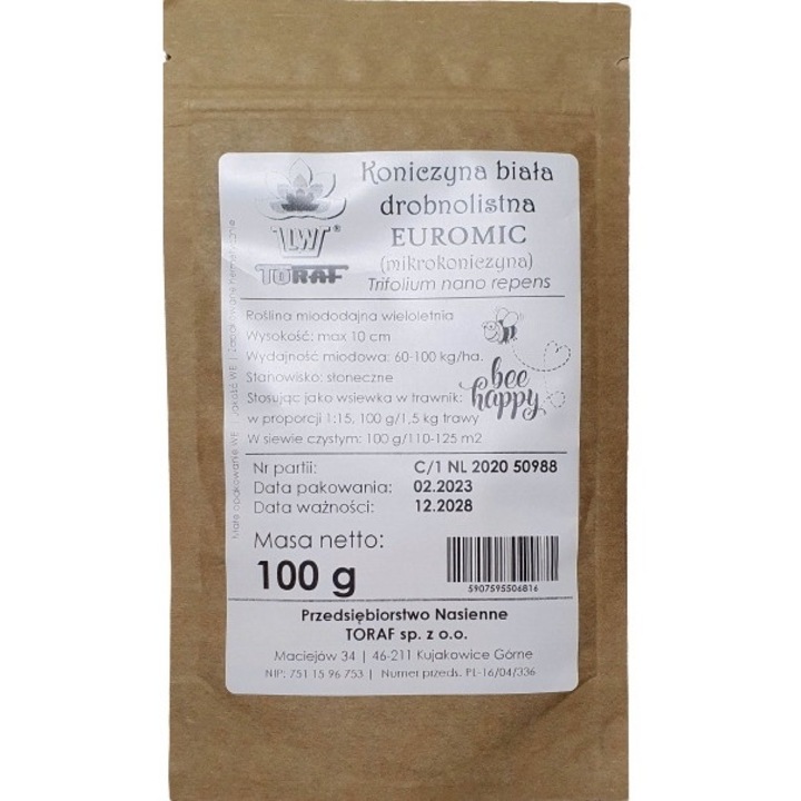 Trifilium repens семена, Тораф, 100гр