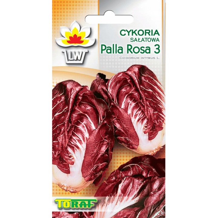 Seminte de gradina, Seminte de cicoare Palla Rosa, Toraf, 5g, calitate superioara, seminte premium, seminte de top