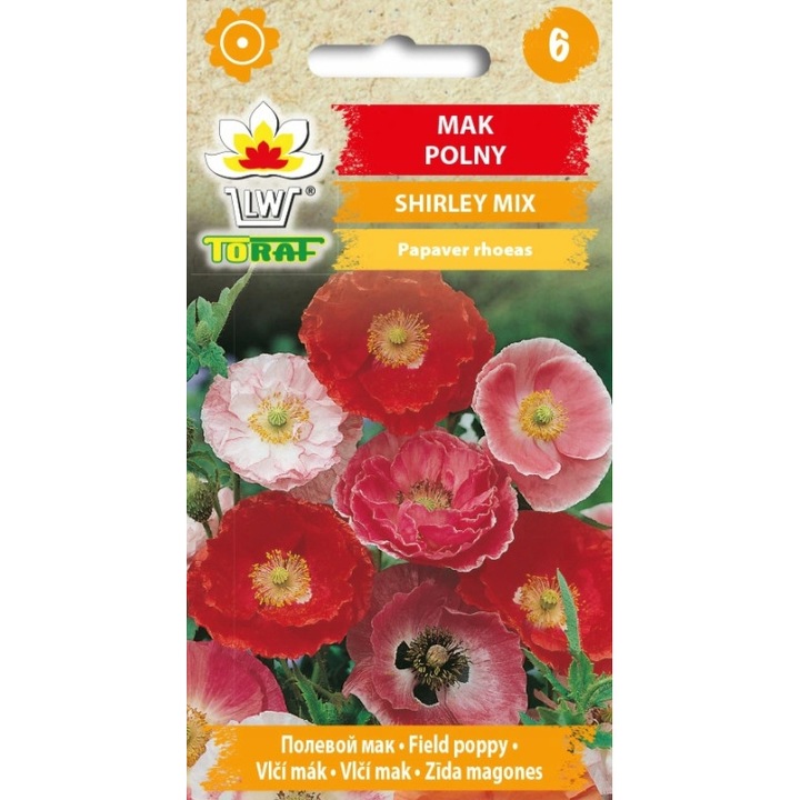 Mák, Toraf, 1g, Használati útmutató, Multicolor