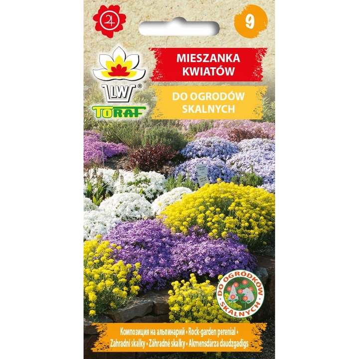 Seminte de gradina, Mix seminte flori, Toraf, 1 g, calitate superioara, seminte premium, seminte de top