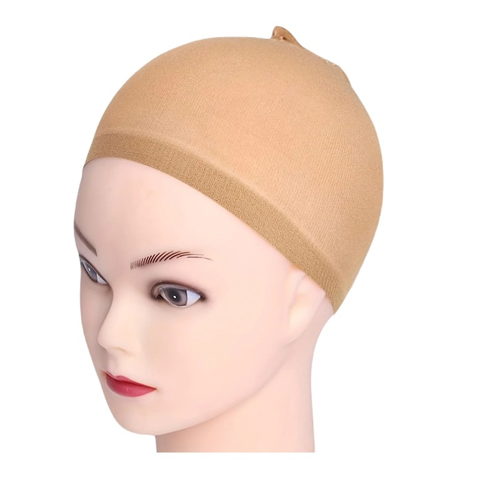 Ciorap Plasa CREM pentru peruca, material elastic, marime universala