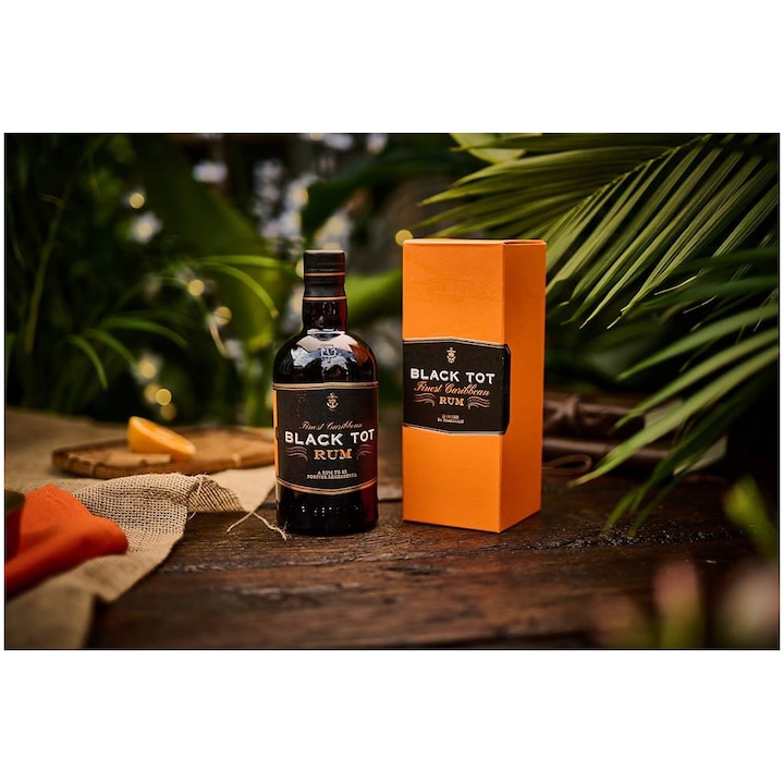 Rom Black Tot 46.2°%, Cutie, 0.7l