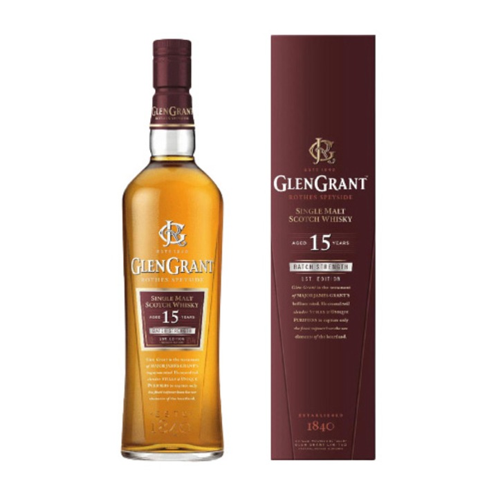 Whisky Glen Grant 15 Years 50%, Cutie, 0.7l