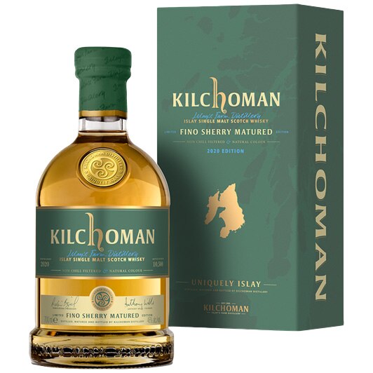 Whisky Kilchoman Small Batch Fino Sherry 49.2%, Cutie, 0.7l - eMAG.ro