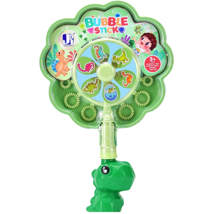 Уред за сапунени мехури Trifox 3 години+ Зелен