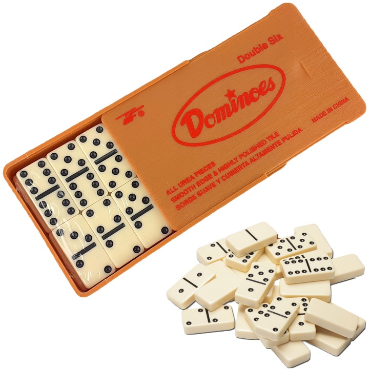 Joc domino, Trifox, 3 ani+, Alb/Negru