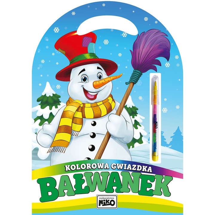 Plansa de colorat, Niko, 28 x 20 cm, Multicolor