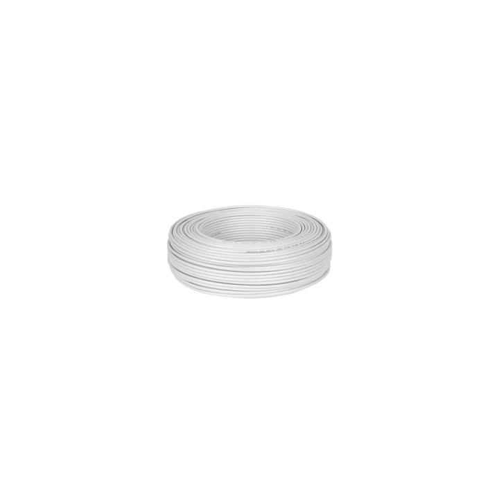 Cablu coaxial cupru 1 mm, lungime 150 m, Ecranaj 32 fire cupru x 0.12 mm