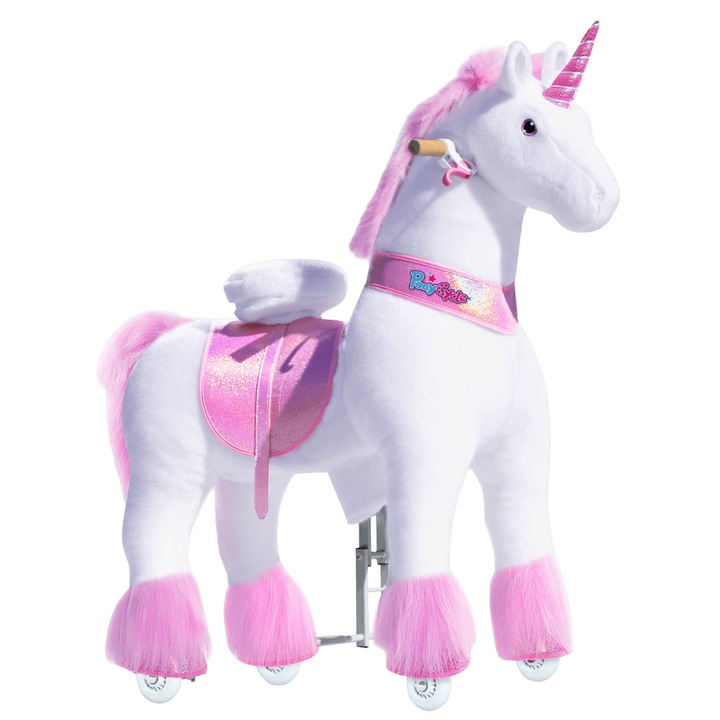 Scuter, PonyCycle, Model U, Unicorn, roz, 4-8 ani