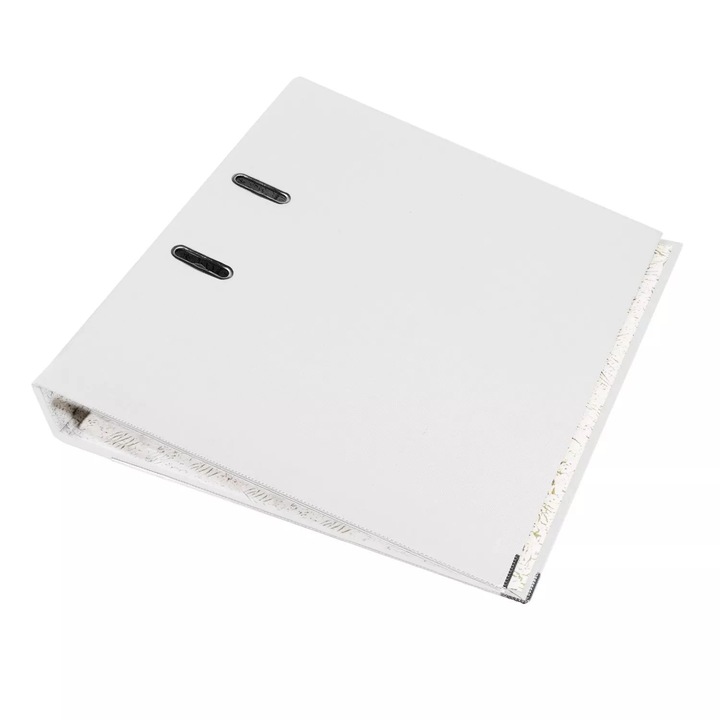 Класьор, PROCART, А4, ширина на гърба 5 см, метална рамка, бял