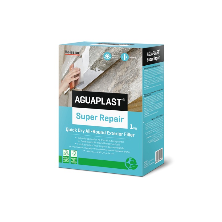 Chit pentru exterior AGUAPLAST SUPER REPAIR, 1kg