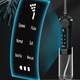Irigator bucal tip dus bucal, Bolongking, 6 Moduri operare, 4 Varfuri interschimbabile, 1800 pulsatii/m, 40-140PSI, 2000mAh,180ML, Alb