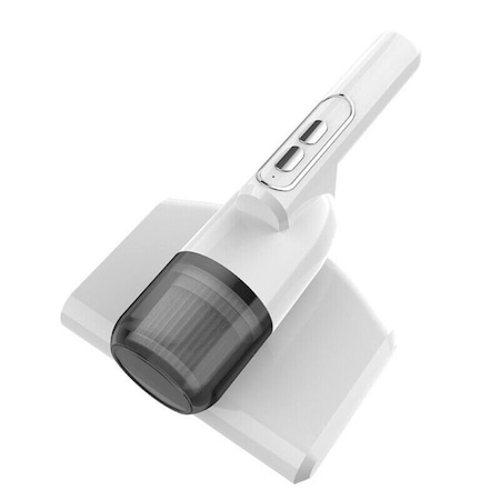 Aspirator Antiacarieni, cu Tehnologie UV, Filtru HEPA, Fara Sac si Fara Fir, Portabil, Compact, Cu Putere de Aspirare Mare, 55w, Pentru Sterilizarea Eficienta a Patului, Pernelor Saltelelor, Draperiilor si Canapelelor, Curatare si Igienizare, Alb