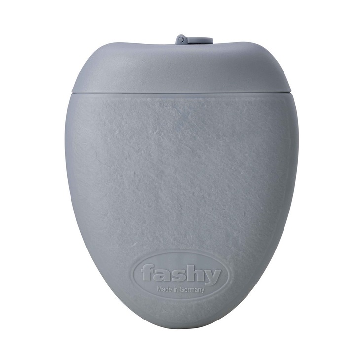 Sticla cu apa calda Fashy 1, 8l STONE EDITION cu palnie gri - 6426-23